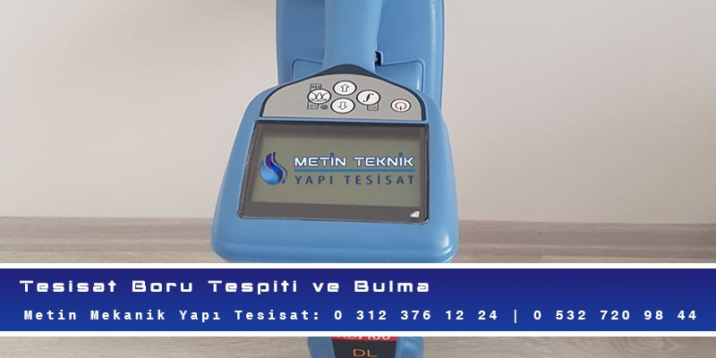 Tesisat Boru Tespiti ve Bulma