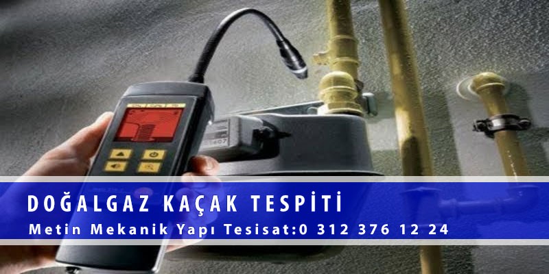 Doğalgaz Kaçak Tespiti