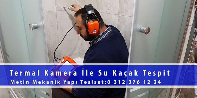 Termal Kamera İle Su Kaçak Tespiti