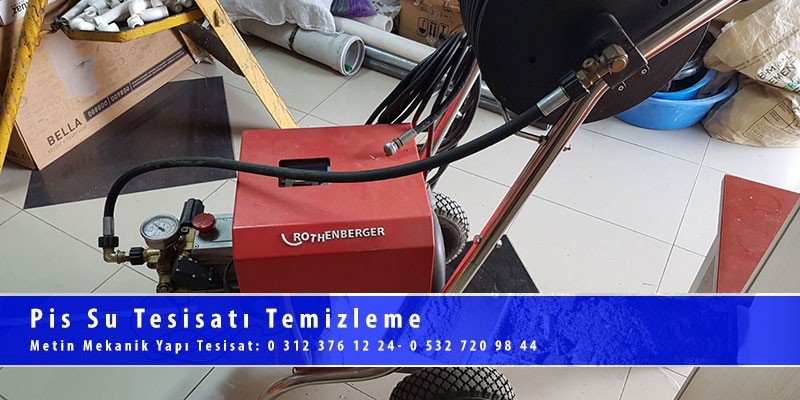 Pis Su Tesisatı Temizleme